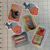 Ranchu Glitter Sticker