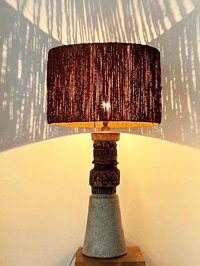 Image 3 of Large Studio Ceramic Lamp by Alan Wallwork, London 1964