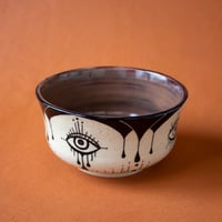 Image 5 of Art Deco Eyes - Handmade Ceramic Bowl