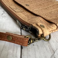 Image 2 of Callisto Crossbody Bag with Adjustable Strap - Natural Eco Luxe