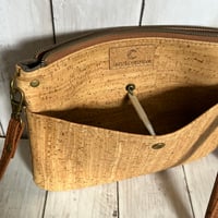 Image 5 of Callisto Crossbody Bag with Adjustable Strap - Natural Eco Luxe