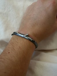 Image 2 of Plum Twig Cuff Bracelet