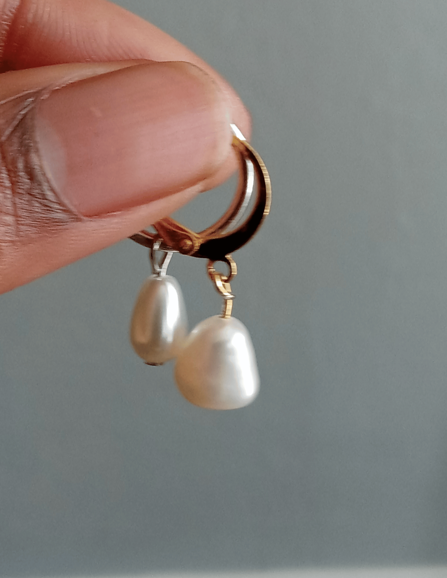 Image of pearl earrings