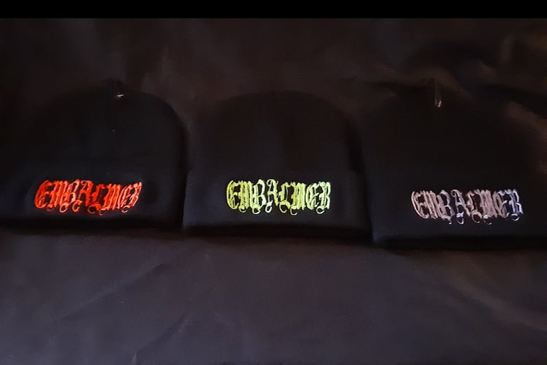 Image of EMBALMER LIMITED EDITION BEANIES