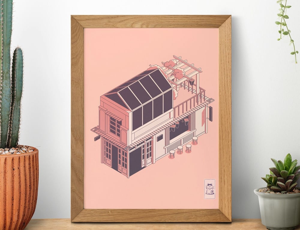 Noodle Bar Print