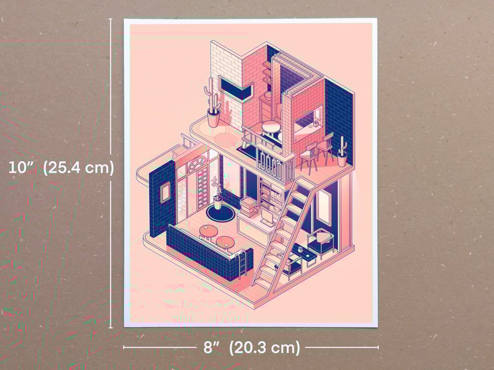 Cosy Coffee Shop Print