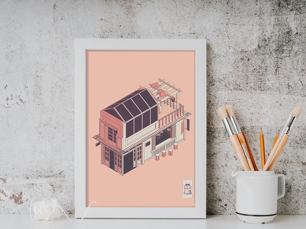 Noodle Bar Print