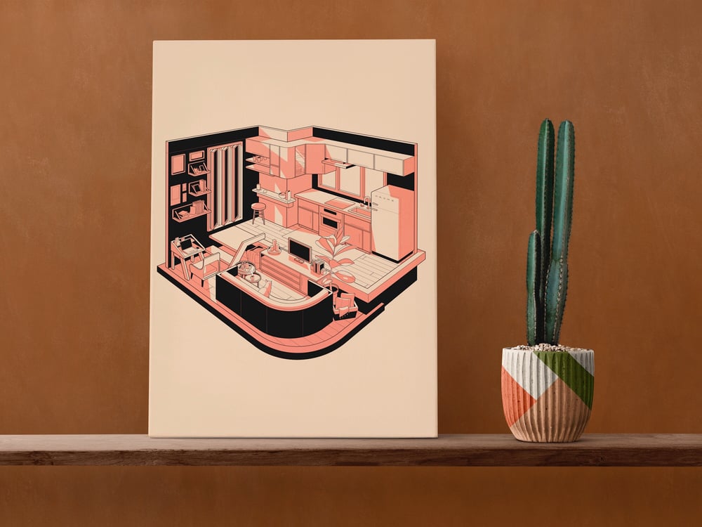 Cosy Studio Print