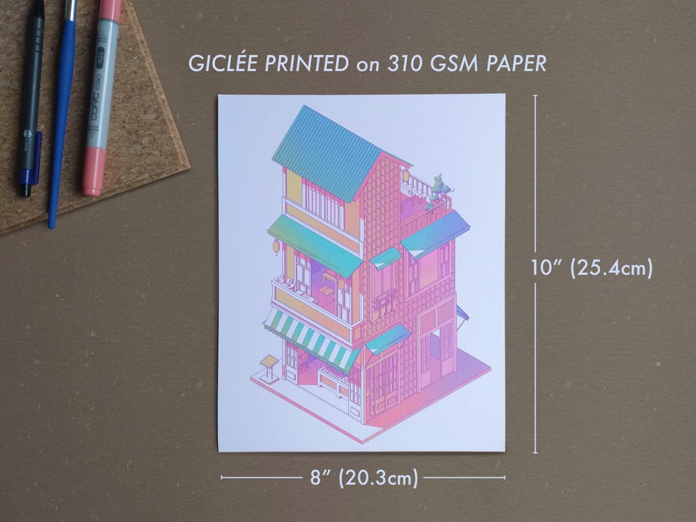 Gwangju Storefront Print