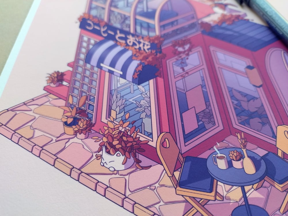 Flower Shop Print