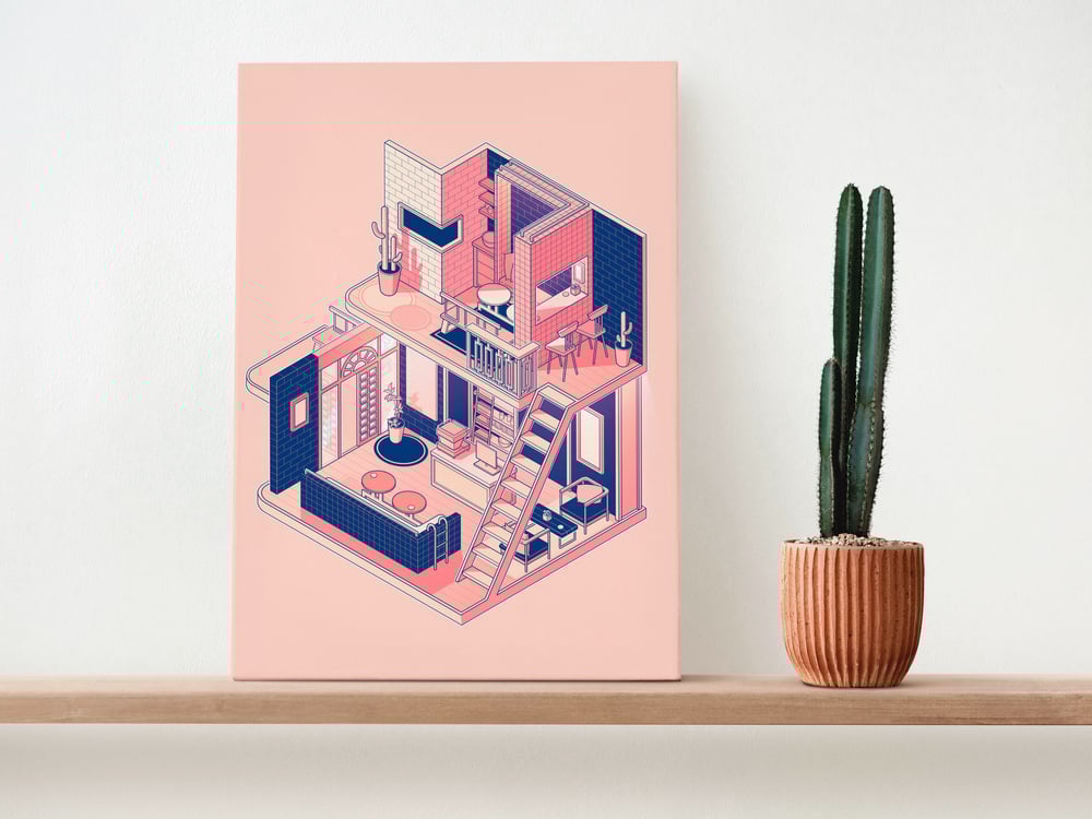 Cosy Coffee Shop Print