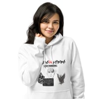 Image 2 of GJRXLYSSA STAY FEARLESS WHITE HOODIE