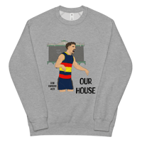 Image 2 of Our House Unisex Raglan Sweatshirt