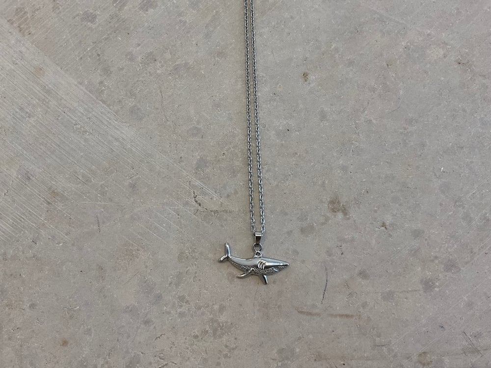 Fish necklace stainless Steel 