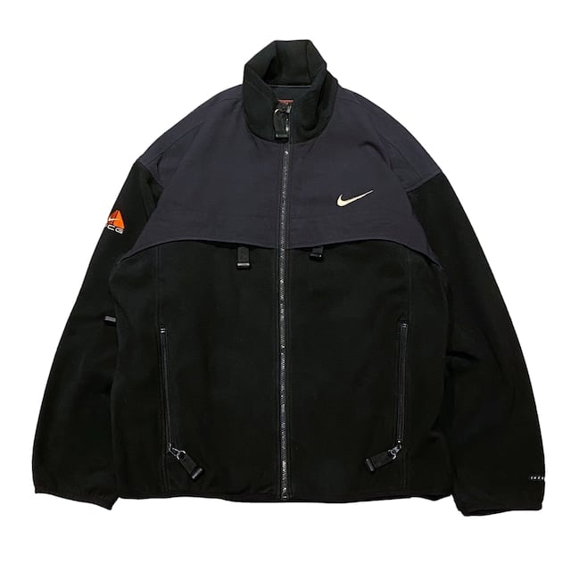 Vintage 00s Nike ACG Therma-Fit Fleece - Black | WAY OUT CACHE