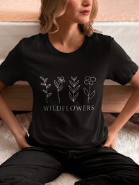 Image 1 of Goose Creek Co Wildflowers - Unisex T-shirt
