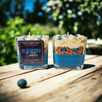 Image 1 of BLUEBERRY COBBLER DESSERT CANDLE