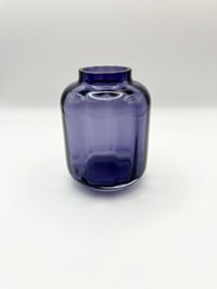 Image 3 of Dartington Glass Purple Mini Vase