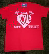 Image 1 of REAL LOVE HIT "DIFFERENT" T SHIRTS