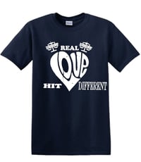 Image 5 of REAL LOVE HIT "DIFFERENT" T SHIRTS