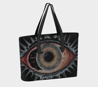 Image 5 of Sad Eyes - Gothic Tote Bag