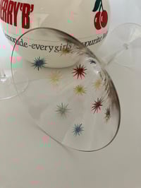 Image 2 of Colourful Star Martini Glasses