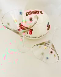 Image 1 of Colourful Star Martini Glasses