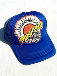 Image of brighter days trucker in blue 