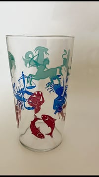 Image 2 of Set of Star Sign High Ball Glasses
