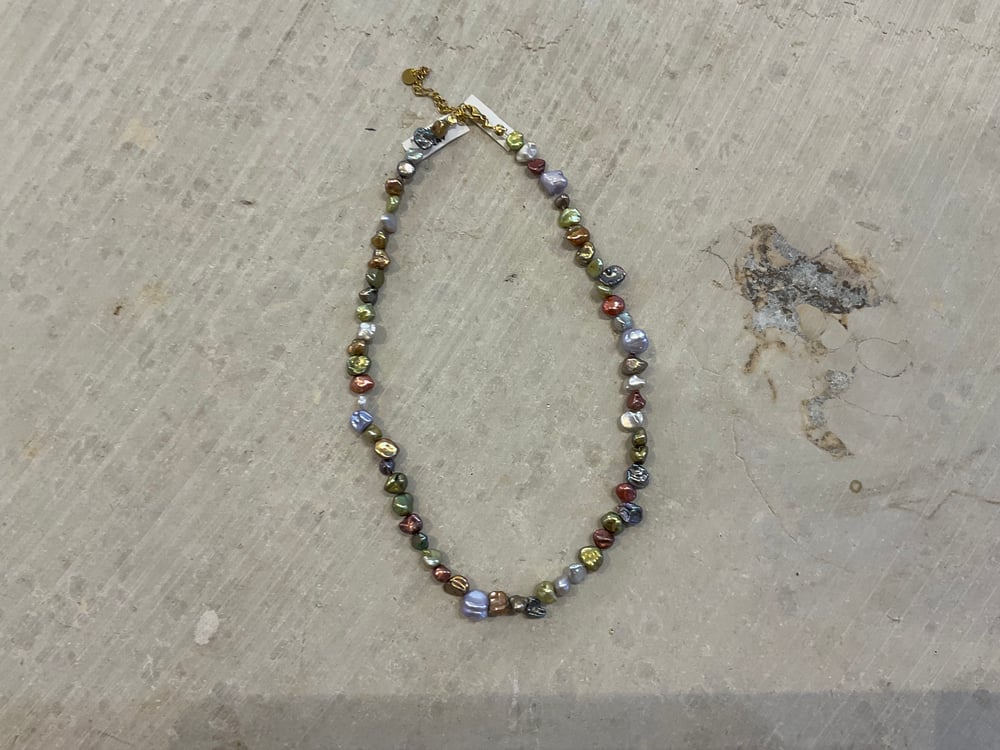 irregular sweetwater pearl necklace 