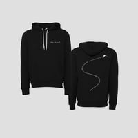 Never Too Small Hoody - Black