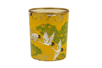 Image 1 of Tealight holders * Siberian cranes * Yellow