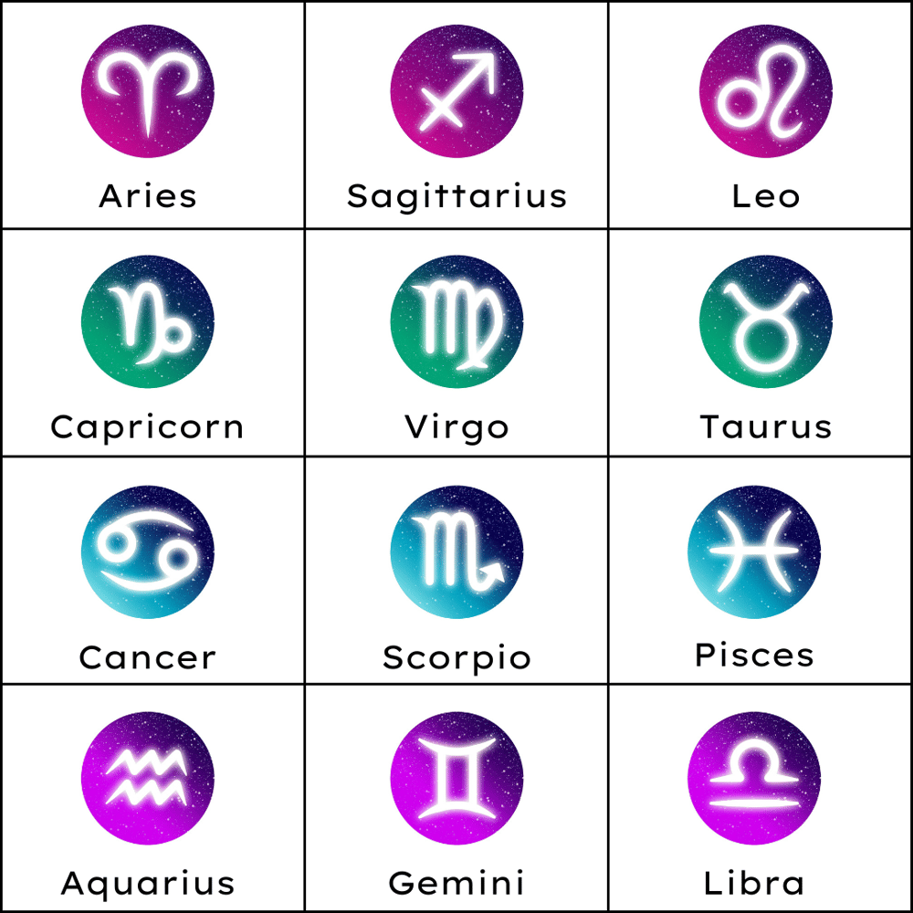 Image of Starsign Keyring
