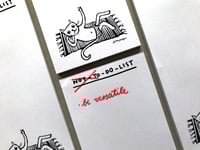 Image 1 of Notizblock - Not-to-do-list