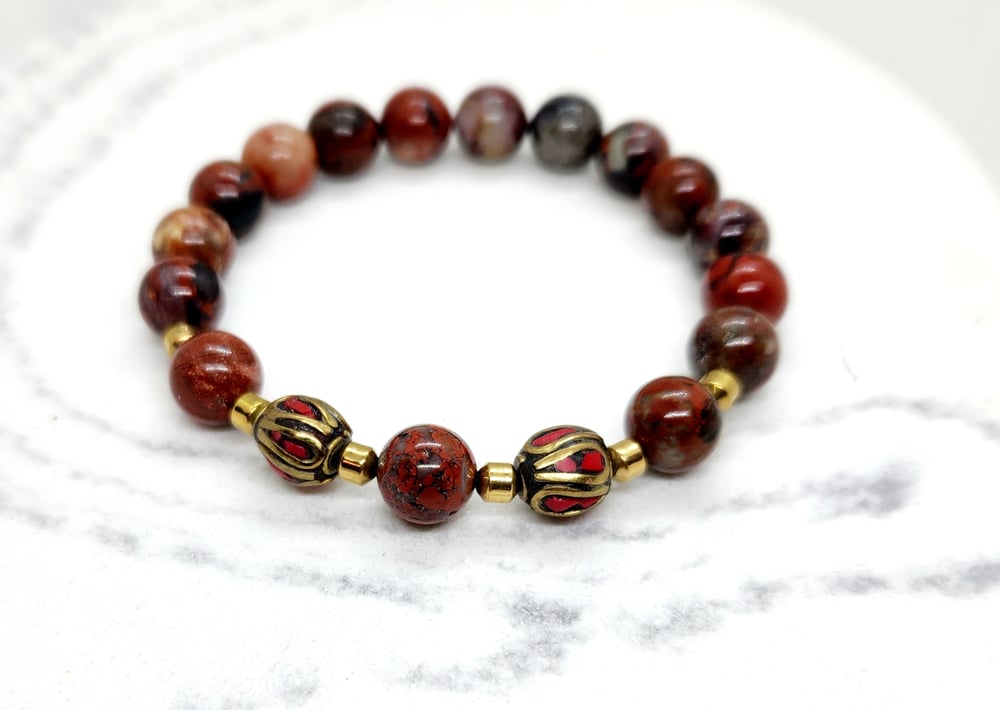 Image of Brecciated Jasper Bracelet AA