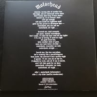 Image 2 of MOTORHEAD - "Motorhead b/w City Kids" 12" Single (170g)