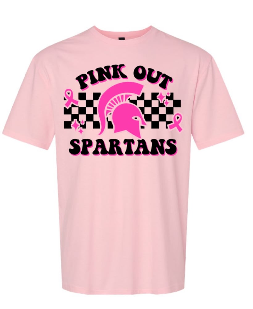 Image of Youth Pink Out Spartans