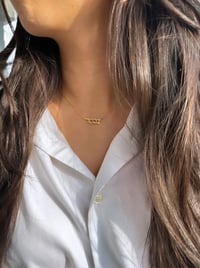 Image 1 of “Chosen” Hebrew Necklace  