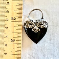 Image 3 of ANTIQUE HEART CLASP