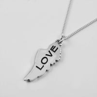 Image 3 of LOVE ~ WORD ON A WING PENDANT
