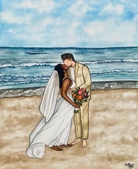 Image 4 of Watercolor Wedding Keepsake