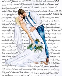 Image 1 of Watercolor Wedding Keepsake