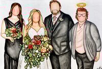 Image 3 of Watercolor Family Portrait 