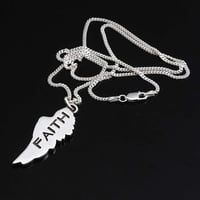 Image 1 of  FAITH ~ WORD ON A WING PENDANT