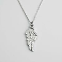 Image 3 of  Recovery Symbol ~ WORD ON A WING PENDANT