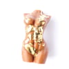 Golden Bodice Candle - Nude Brown
