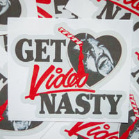 Image 1 of Get Video Nasty Sticker