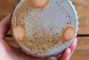 Image of Soda Fired Carved Mug