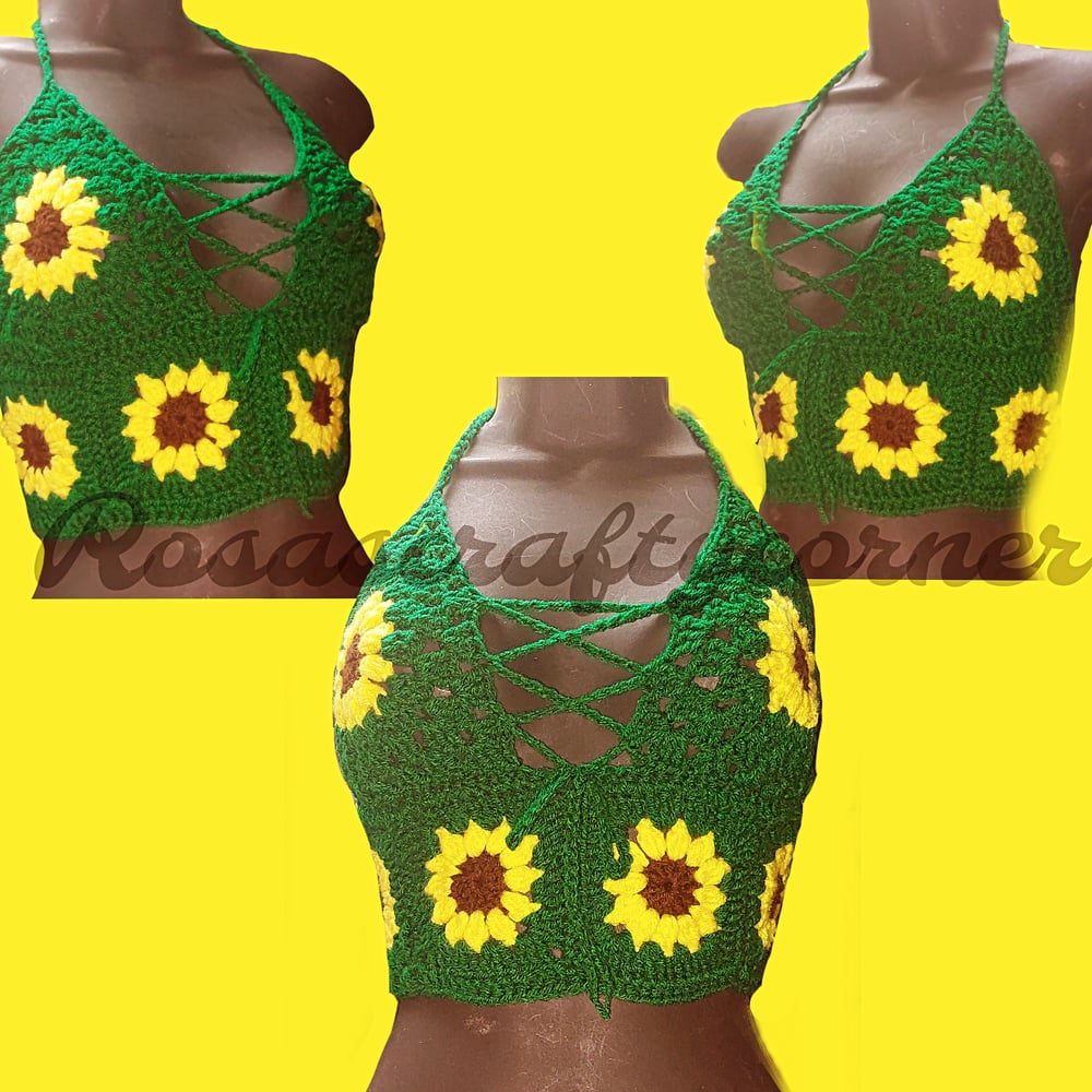 Image of Sunflower halter