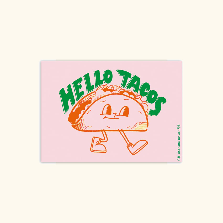 Image of A5 - HELLO TACOS 